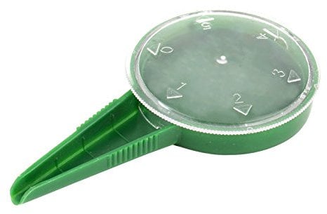 Garden Tools - Seed Sower Tool Easy Hand Dial Grass Seeder Dispenser Shake - Sow Gardening Tools Adjtable Size Disseminator Sower Planter Seeder 5 Different Settings - Small Hole Puncher - 1PCs