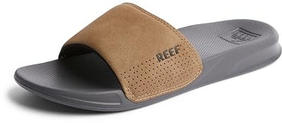 REEF One Slide, Tongs Homme, Gris (Grey/Tan GTA), 40 EU