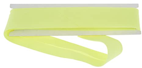 Schrägband 3 m Verzierband Nähband Abschlussband Neon-Gelb