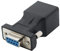 YIOVVOM DB9 RS232 Femmina Porta a RJ45 Femmina Connettore Scheda DB9 Porta Seriale Extender a LAN CAT5 CAT6 RJ45 Cavo di Rete Ethernet Adattatore