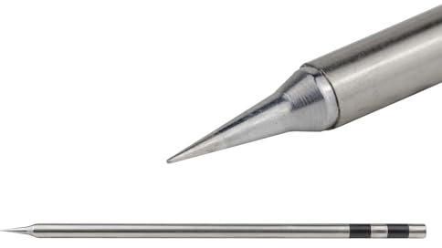 QUICK Dauerlötspitze gerade nadelspitz Ø 0,2 mm Rapid-Kartuschen-Lötspitze für QUICK TS1200 Lötstation