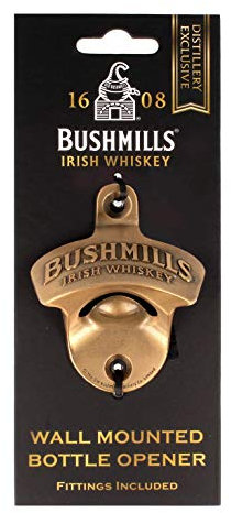 Bushmills Irish Whiskey Wall Mounted Bottle Opener