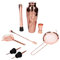 Set da 8 pezzi con shaker parigino, in rame