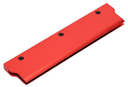Fdit Enfriador de Memoria RAM, Chaleco disipador de Calor de aleación de Aluminio para PC de Escritorio SDR/DDR SDRAM, Estuche de enfriamiento Universal para PC con Almohadilla térmica(Rojo)