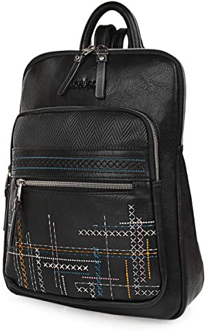 Lois Mochila, Sac à Dos Mixte, Noir, Talla única