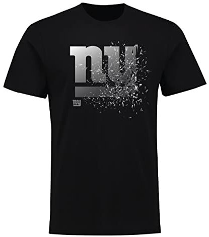 NFL New York Giants Shatter Graphic Logo Football Shirt schwarz (XXXL)
