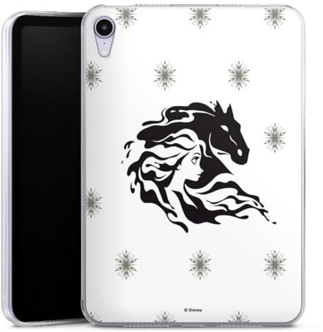 Silikon Hülle kompatibel mit Apple iPad Mini (2021) Case Tablet Hülle Frozen ELSA Offizielles Lizenzprodukt Die Eiskönigin 2