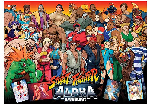 Street Fighter Collage 1000 Teile Puzzle
