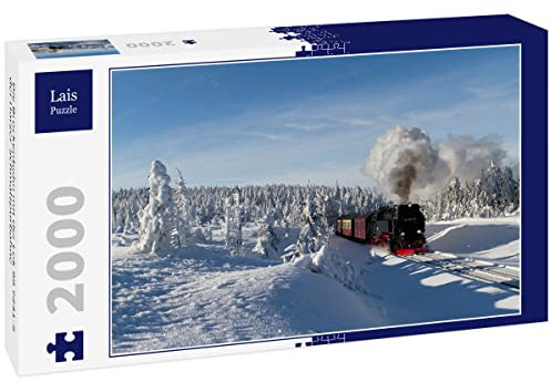 Lais Puzzle Die Brockenbahn mit der Lok 99 7241-5 der Harzer-Schmalspurbahne 2000 Teile