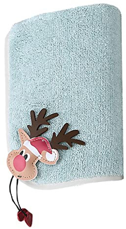 jojofuny Weihnachtshandtuch Aus Hochwertigem Material Saugfähig Und Weich Mit Kreativen Weihnachtsmotiven Geeignet Als Dekoration Und Gastgeschenk