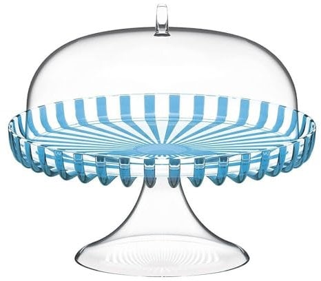 Guzzini DOLCEVITA ALZATA CON CAMPANA (azzurro)