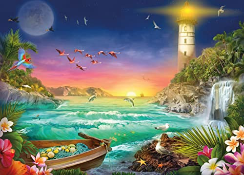 Ceaco - Leuchtturm-Bucht - Puzzle mit 1000 Teilen