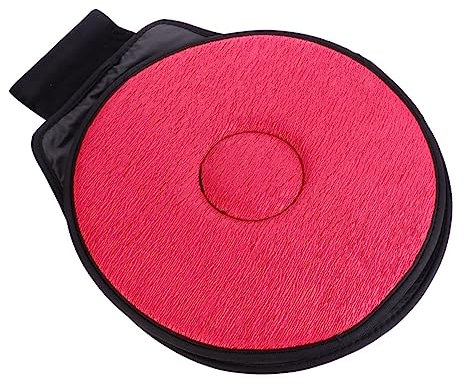 Supvox 360 Auto Drehkissen Fahrersitzkissen Pivot-pad Autositz Autodrehsitz Für Ältere Menschen Valentinstag Lichter Rundes Stuhlkissen Knopf Rotieren Sandwich-Stoff Tische Und Stühle
