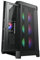 COUGAR DUOFACE PRO RGB Mid Tower PC-Gehäuse mit 2 separaten Mesh-Frontplatten und Glas und RGB-Lüftern (Black)