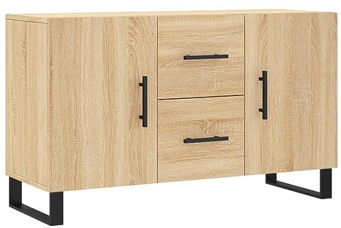 vidaXL Sideboard Sonoma-Eiche 100x36x60 cm Holzwerkstoff