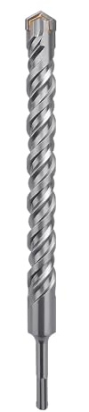 1 X 12.2 SDS Plus Rotary Hammer Drill Bit, Concrete Drill Bit | for Concrete, Brick, Cement and Stone
