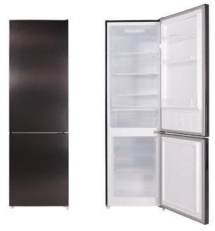 respekta Frigo-congelatore combinato a libera installazione/frigorifero con 187 L di capacità/congelatore con 75 L di capacità/Low-Frost/funzione di congelamento rapido / KG176BS-37