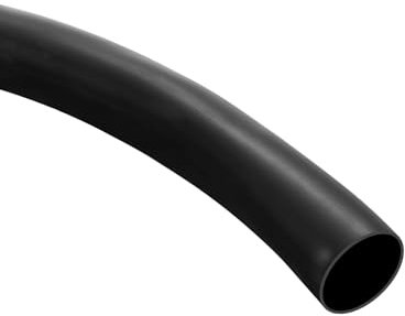 QUARKZMAN Tube PVC Noir pour Faisceau de Câbles, 20mm ID 7 Mètres de Long Tube PVC pour Câble Électrique Manchon pour la Gaine de Câbles et la Protection des Fils