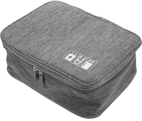 Homoyoyo Elektronik Organizer Tasche für Reisen Leicht und Tragbar mit Viel Stauraum und Schutz für Powerbanks Kabel und Digitale Geräte
