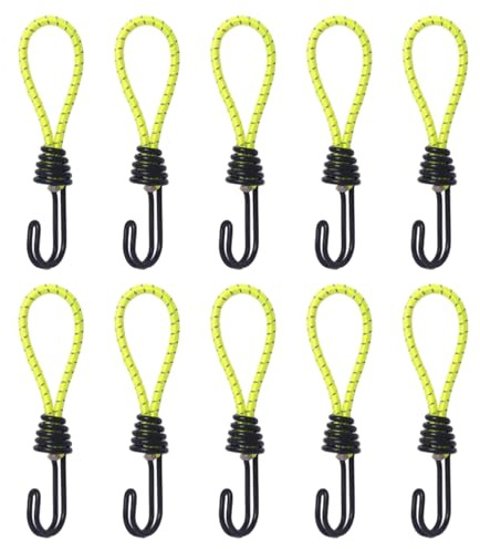 Btgghytr 10Pcs Schnur Haken Schnur Außen Schnur Haken Camping Tarp Zelt