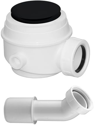 Omnires WB01XBL Siphon-black-WB01XBL Bathroom Siphon for Bath and shower-black-WB01XBL, Matte Black