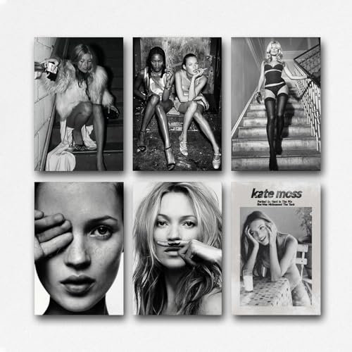 Gufatoo Kate Poster, Moos-Modell, Vintage-Cover-Musikposter für Zimmer, ästhetische Leinwand, Wandkunst, Schlafzimmerdekoration, 20 x 30 cm