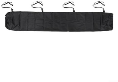 Markisenschutz mit effektiver Abdeckung gegen UV-Strahlen und Regen im Freien (schwarz, 3,5 m)