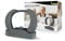 LEICKE Edgar Duo Haut-parleur TV – Casque de nuque portable sans fil avec amplificateur auditif pour personnes âgées malentendantes Bluetooth 5.3, HDMI, entrée auxiliaire et optique TV Amplificateur