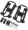 EBTOOLS 2pcs Kajak -Dachregal Falten -Universal Canoe Carrier für SUV LKW Van und Sicheres Montagesystem