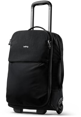 Bellroy Lite Carry-On 38L, Lightweight Luggage - Black | 38L lightweight luggage with built-in packing cubes and a compressible shell
