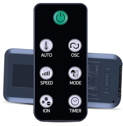 Snrigw Replacement Remote Control for NETTA 36 Inch Oscillating Tower Fan