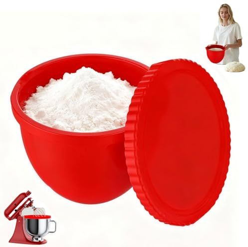 Silicone Bowl Liners for Kitchen Mixer 5 Qt, 2026 New Mixer Attachments and Accessories, Kitchen-Aid Silicone Bowl Liners for Stand Mixer, No Need for Replacement Bowls