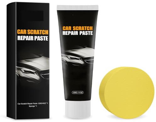 Schneller Kratzerentferner für Autos,Lackkratzer-Entferner für Tiefen Kratzer,Autolack-Reparatur für Fahrzeuge,Kratzer Entferner Auto,Auto Kratzerentferner,Autolack Reparatur Polieren Paste,120g