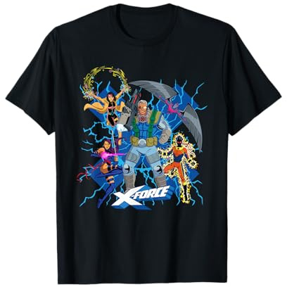Marvel Studios X-Men '97 Season 2 Cable and X-Force Team T-Shirt