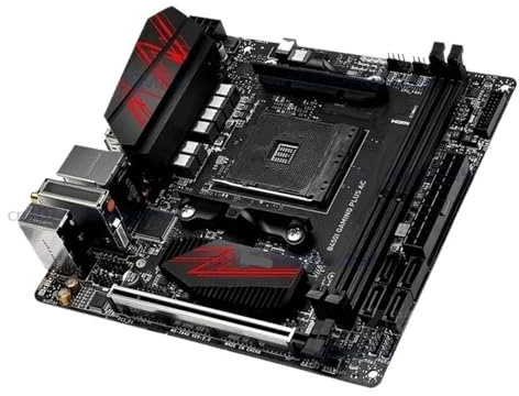 motherboard Fit For MSI B450I GAMING PLUS AC | Motherboard AM4 DDR4 32G DP+HDMI M-ITX Tested Ok