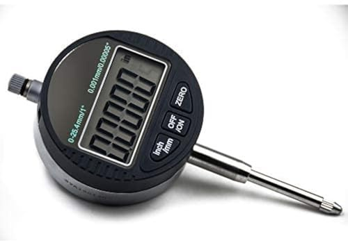 Oudtinx Electronic Digital Indicator 0-1 Inch/25.4mm 0.00005 Inch/0.001mm