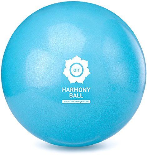 HARMONY BALL® air Pilatesball & Gymnastikball ohne Phthalate | Verschiedene Größen | aquablau (Aquablau, 28 cm)