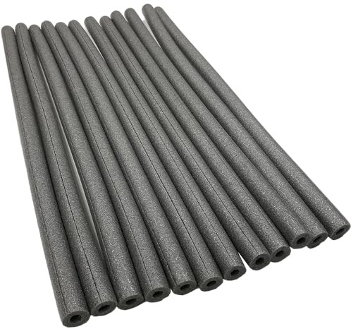 Foam King Insulating Foam Pipe Covers - 12 Pack Choose Size (1/2 inch)