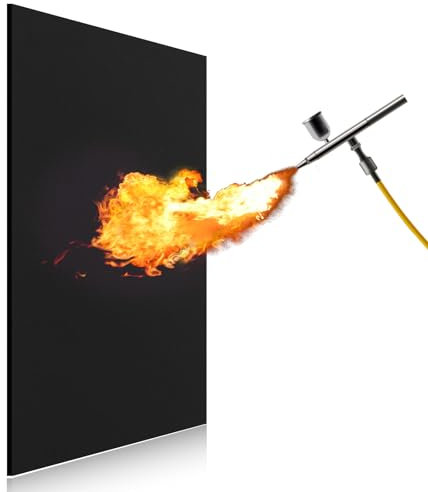 FLASLD Welding Blanket Fireproof Mat Heat Resistant Material Up To 1800°F Flame Retardant Fabric Carbon Felt for Grill Stove Pit Soldering Welders Plumbers (36×48 inch)