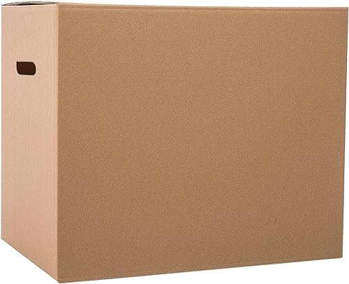 AviiSo Umzugskarton 80x50x60cm, Doppelwandige Kartons mit Griffen, Versandverpackung aus Karton (Color : B, Size : 10-Pack)