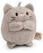 NICI My Mochi Kuscheltier Katze Eepy grau 5cm grau - Stofftier aus weichem Plüsch, niedliches Plüschtier zum Kuscheln und Spielen, für Kinder & Erwachsene, tolle Geschenkidee