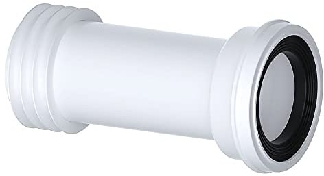 Viva 4 110mm Extended Straight WC Pan Connector - 265mm