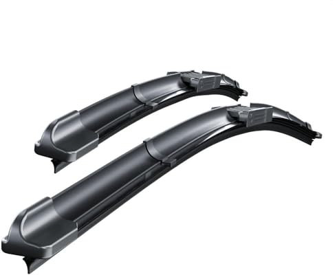 Mossa Escobillas limpiaparabrisas para la luna delantera adecuadas para VW Volkswagen Fox (04.2005-12.2012) - escobillas plana Premium