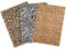 Whaline Seidenpapier mit Tierfelldruck, 90 Blatt, Leopardenmuster, Zebra, Giraffe, 3 Stile, gemustert, Geschenkpapier, Sortiment für Geburtstag, Urlaub, Geschenktüten, 35.6 x 50.8 cm