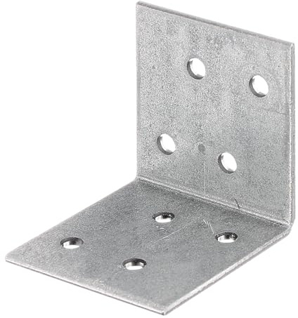 Alberts 329716 Winkelverbinder | sendzimirverzinkt | 40 x 40 x 40 mm | 75er Set