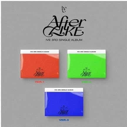 Ive After Live 3rd Single Album Fotobuch Version CD + Faltposter auf Packung + Fotobuch + Postkarte + Postkarte + Tracking versiegelt (Set (1+2+3))
