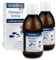 NORSAN Premium Omega 3 Fischöl Total Naturell hochdosiert 2er Pack (2x 200 ml) - 2.000mg Omega 3 pro Portion - hochwertiges Öl 1120mg EPA & 536mg DHA und mit 800 IE Vitamin D3