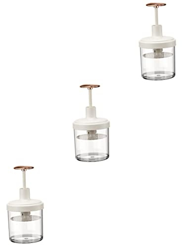 Cabilock 3pezzi Bottiglia Per Detergente Strumento Di Pulizia Per Viso e Corpo Facile Da Usare Produzione Veloce Di Bubbles Accessorio Per Bagno