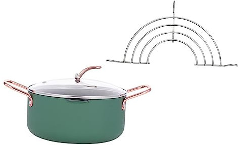 UPKOCH Professional Food Cooking Pot Household Stockpot Non Stick Soup Pot Frying Pan Cooking Utensil