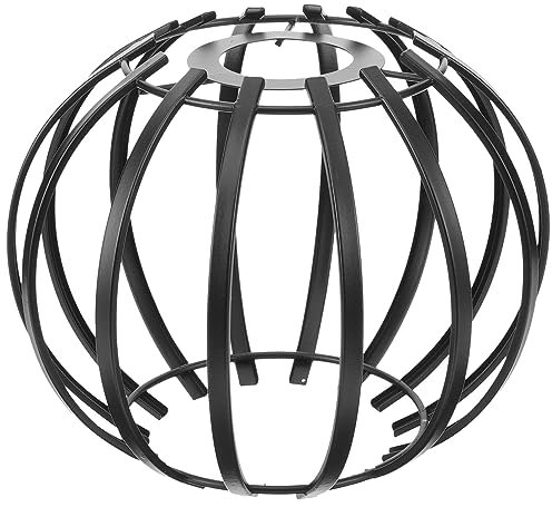 Angoily Ampoules Métal Cage Abat-Jour Géométrique Pendentif Lumière Couverture Vintage Creux Globe Douilles Fil Cage Luminaire Suspendu Garde De La Lampe Accessoires De Remplacement